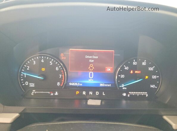 1FMSK8DH6PGA93749 2023 FORD EXPLORER Gray Widok zestawu wskaźników