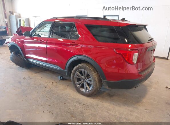 1FMSK8DH6RGA65274 2024 FORD EXPLORER Red Trasero izquierdo