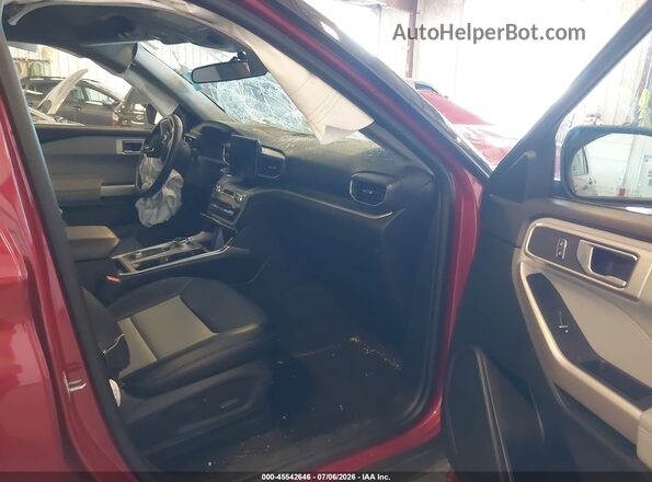1FMSK8DH6RGA65274 2024 FORD EXPLORER Red Vista interior delantera