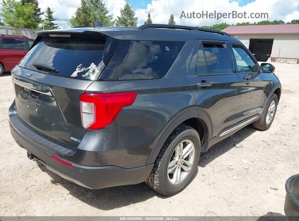1FMSK8DH7LGA31058 2020 FORD EXPLORER Gray Հետևի աջ