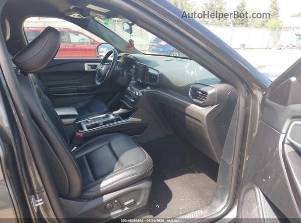 1FMSK8DH7LGA31058 2020 FORD EXPLORER Gray Սալոնի դիմացի տեսք