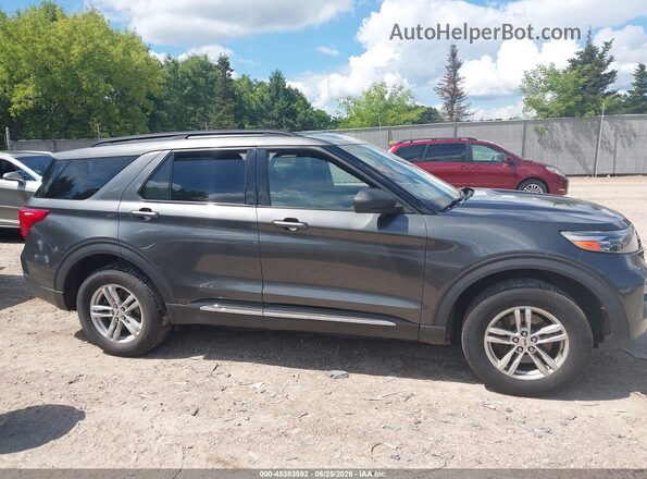 1FMSK8DH7LGA31058 2020 FORD EXPLORER Gray Սալոնի հետևի տեսք