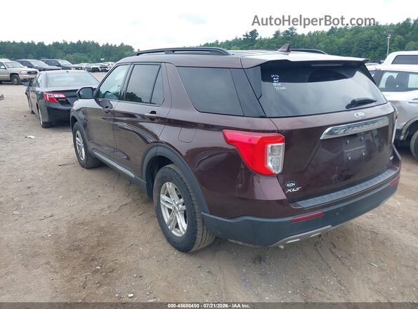 1FMSK8DH7LGA31593 2020 FORD EXPLORER Red Tył lewy