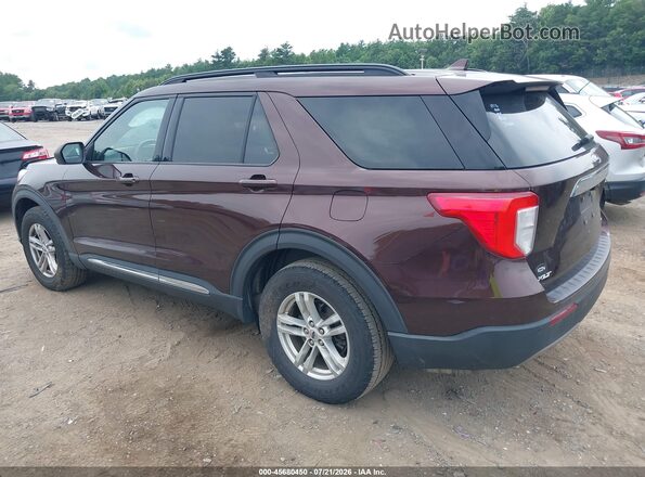 1FMSK8DH7LGA31593 2020 FORD EXPLORER Red Widok wnętrza 360 stopni