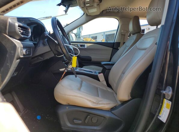 1FMSK8DH7LGA58602 2020 FORD EXPLORER Black Vista interior delantera