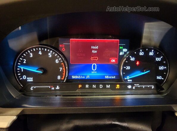 1FMSK8DH7LGA60916 2020 FORD EXPLORER Gray Widok zestawu wskaźników
