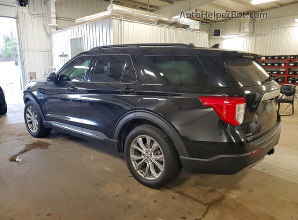 1FMSK8DH7LGA80552 2020 FORD EXPLORER Black Rear left