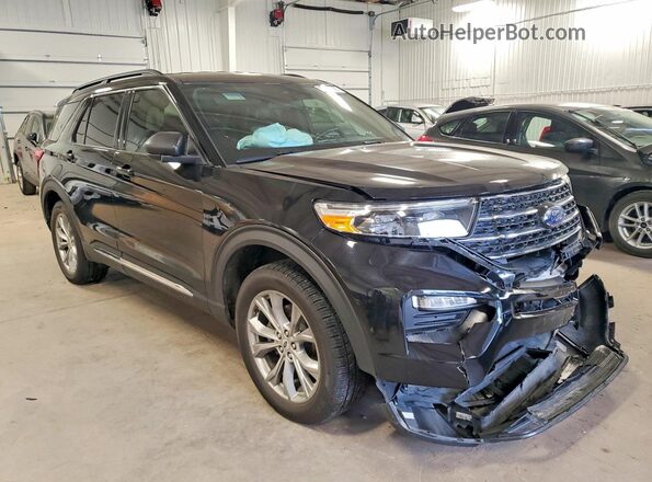 1FMSK8DH7LGA80552 2020 FORD EXPLORER Black Front right
