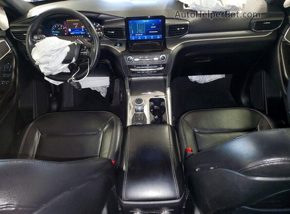 1FMSK8DH7LGA80552 2020 FORD EXPLORER Black Dashboard view