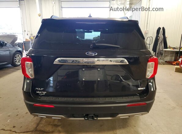 1FMSK8DH7LGA80552 2020 FORD EXPLORER Black Rear view
