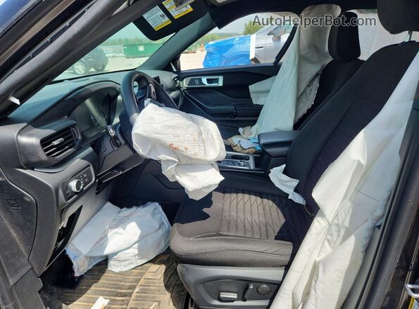 1FMSK8DH7LGA94886 2020 FORD EXPLORER Charcoal Widok wnętrza z przodu