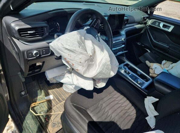 1FMSK8DH7LGA94886 2020 FORD EXPLORER Charcoal Widok deski rozdzielczej