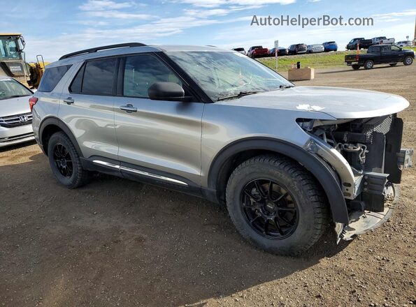 1FMSK8DH7LGB13100 2020 FORD EXPLORER Gray წინა მარჯვენა