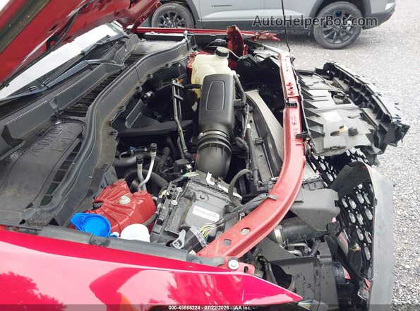 1FMSK8DH7LGC07834 2020 FORD EXPLORER Red Вид ззаду