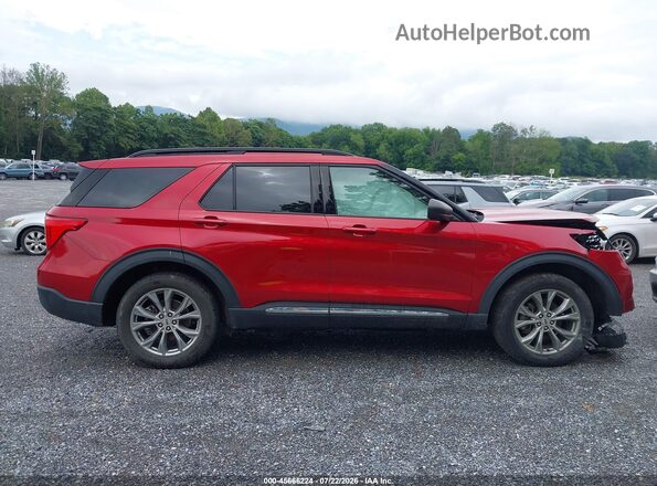 1FMSK8DH7LGC07834 2020 FORD EXPLORER Red Вид задньої частини салону