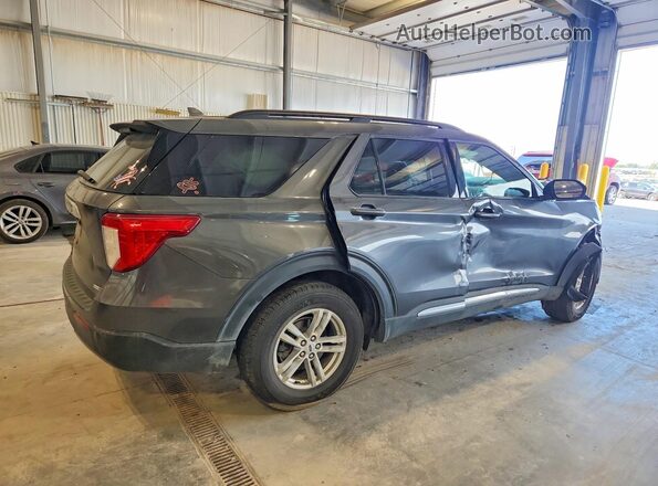 1FMSK8DH7LGC58976 2020 FORD EXPLORER Серый Задняя правая четверть