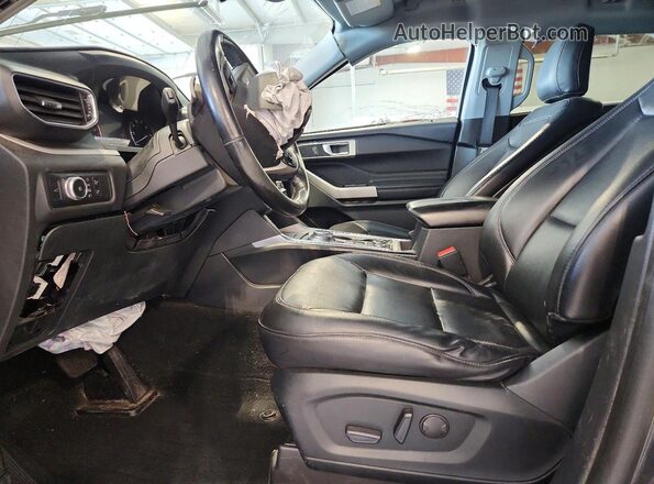 1FMSK8DH7LGC58976 2020 FORD EXPLORER Серый Вид салона спереди