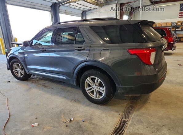 1FMSK8DH7LGC58976 2020 FORD EXPLORER Серый Задняя левая четверть
