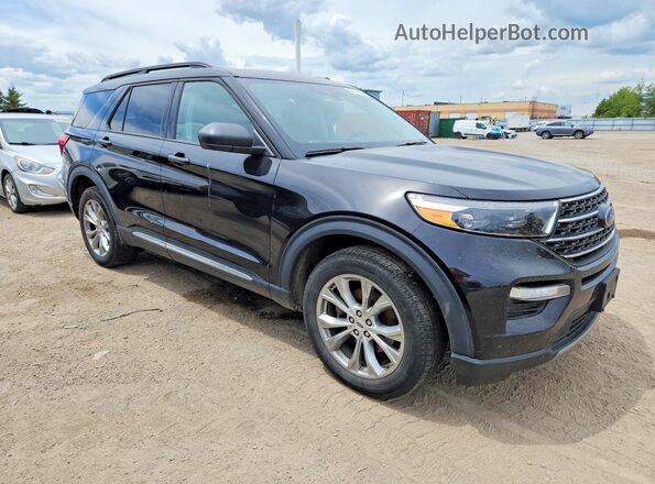 1FMSK8DH7LGC68973 2020 FORD EXPLORER Black Front right