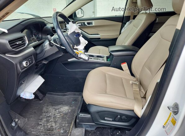 1FMSK8DH7LGD16813 2020 FORD EXPLORER White Front interior view