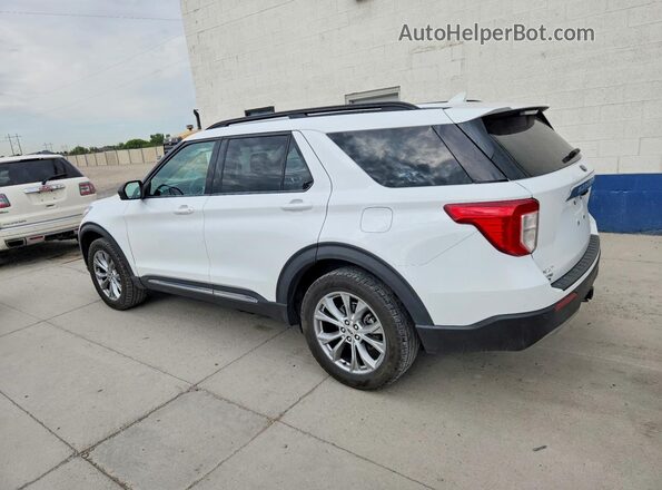 1FMSK8DH7LGD16813 2020 FORD EXPLORER White Rear left