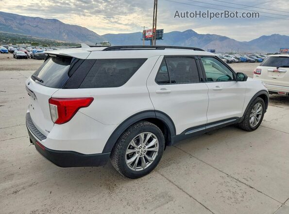 1FMSK8DH7LGD16813 2020 FORD EXPLORER White Rear right