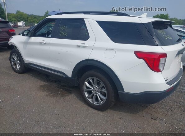 1FMSK8DH7NGA04414 2022 FORD EXPLORER White Tył lewy