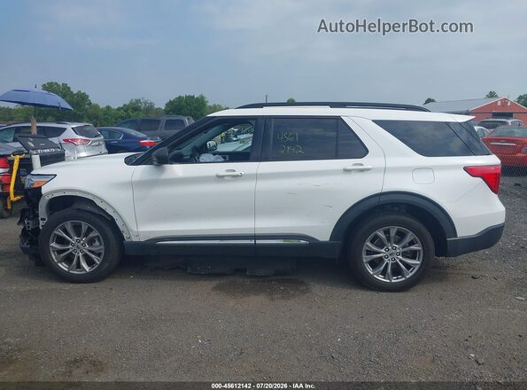 1FMSK8DH7NGA04414 2022 FORD EXPLORER White Widok wnętrza 360 stopni