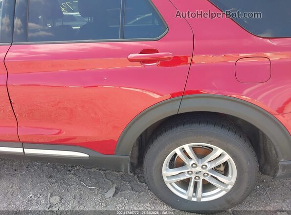 1FMSK8DH7NGA23867 2022 FORD EXPLORER Red Вид спереду