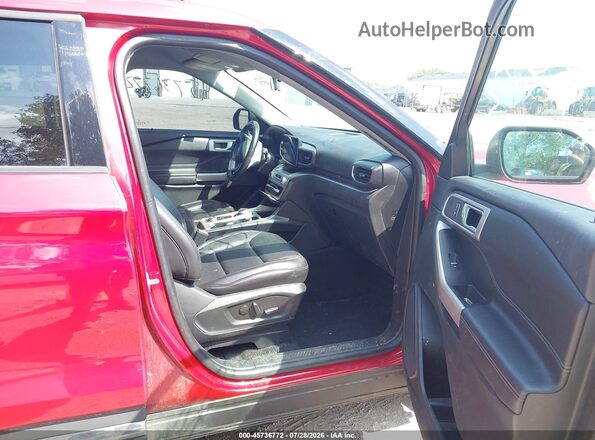 1FMSK8DH7NGA23867 2022 FORD EXPLORER Red Вид салону спереду