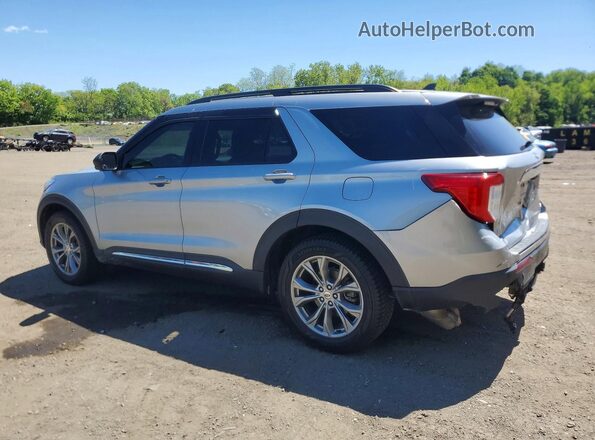 1FMSK8DH7NGA47067 2022 FORD EXPLORER Silver Հետևի ձախ