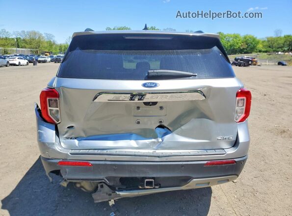 1FMSK8DH7NGA47067 2022 FORD EXPLORER Silver Հետևի տեսք