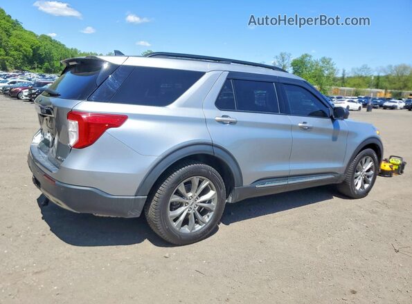 1FMSK8DH7NGA47067 2022 FORD EXPLORER Silver Հետևի աջ