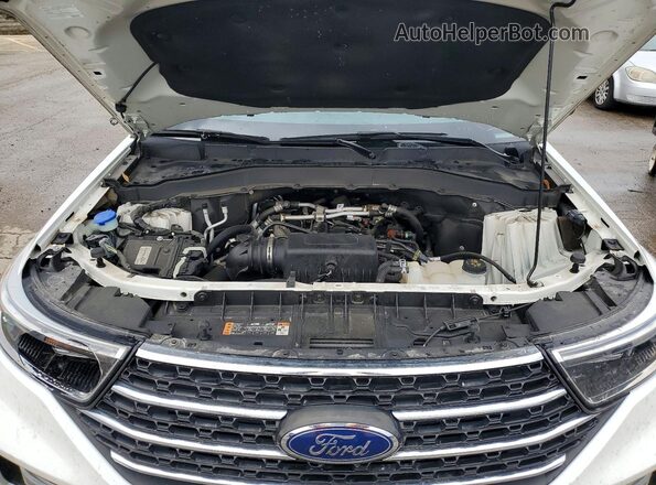 1FMSK8DH7NGA67299 2022 FORD EXPLORER Белый Вид подкапотного пространства