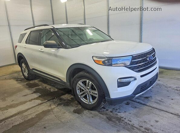 1FMSK8DH7NGC03513 2022 FORD EXPLORER White Delantero derecho