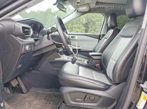 1FMSK8DH7NGC08971 2022 FORD EXPLORER Black Front interior view