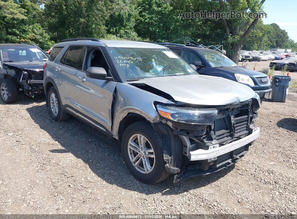 1FMSK8DH7NGC10414 2022 FORD EXPLORER Gray Widok z przodu