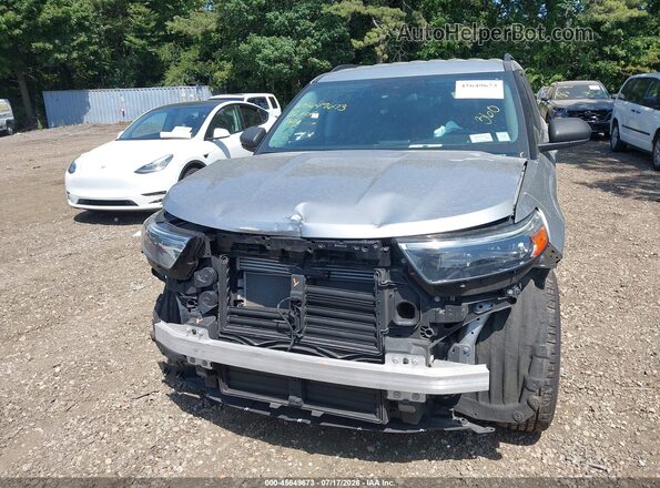 1FMSK8DH7NGC10414 2022 FORD EXPLORER Gray Widok zestawu wskaźników