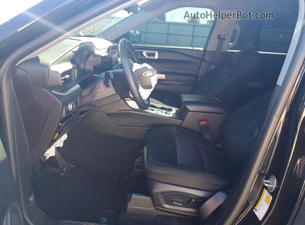 1FMSK8DH7NGC25284 2022 FORD EXPLORER Black Vista interior delantera