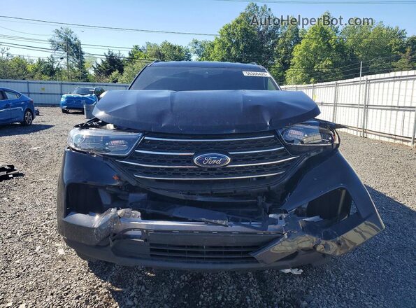 1FMSK8DH7NGC25284 2022 FORD EXPLORER Black Vista frontal
