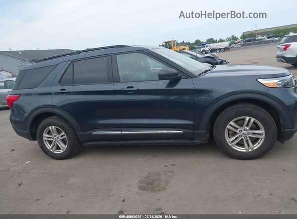 1FMSK8DH7NGC29478 2022 FORD EXPLORER Gray Rear interior view