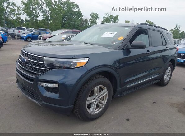 1FMSK8DH7NGC29478 2022 FORD EXPLORER Gray Front left
