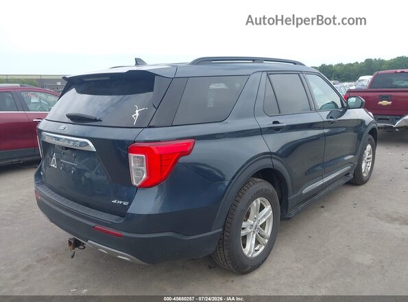 1FMSK8DH7NGC29478 2022 FORD EXPLORER Gray Rear right