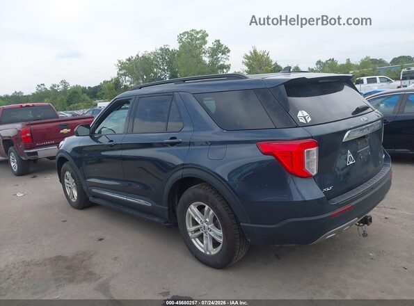 1FMSK8DH7NGC29478 2022 FORD EXPLORER Gray Rear left