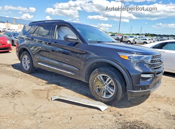 1FMSK8DH7NGC40450 2022 FORD EXPLORER Black Front right