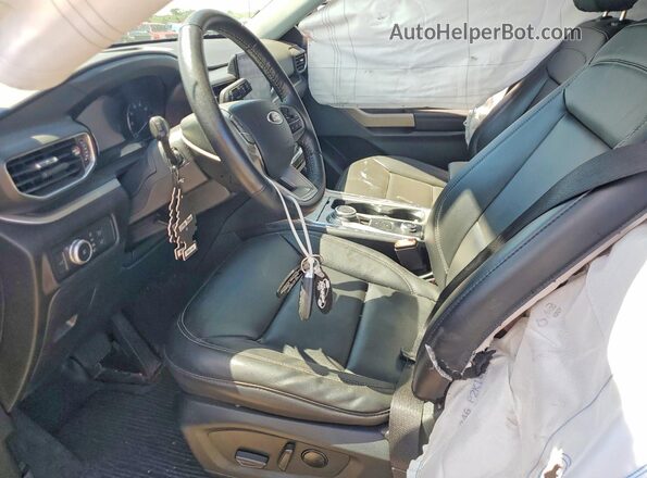 1FMSK8DH7NGC40450 2022 FORD EXPLORER Black Front interior view