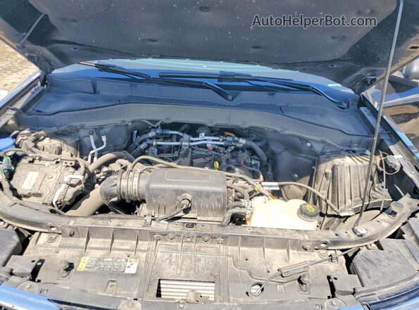 1FMSK8DH7NGC40450 2022 FORD EXPLORER Black Engine compartment view