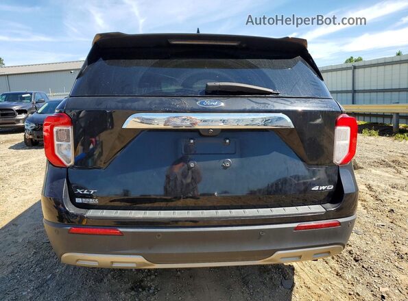 1FMSK8DH7PGA60307 2023 FORD EXPLORER Black Widok z tyłu