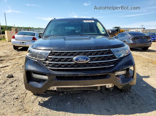 1FMSK8DH7PGA60307 2023 FORD EXPLORER Black Widok z przodu