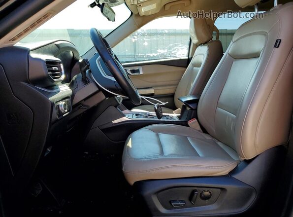 1FMSK8DH7PGA60307 2023 FORD EXPLORER Black Widok wnętrza z przodu
